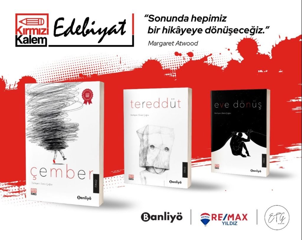 Kırmızı Kırmızı kalem edebiyat lansman