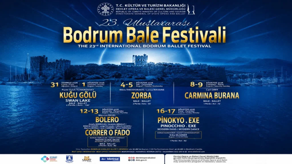 Bodrum Bale Festivali’nde Bu Akşam “Carmina Burana” Sahnede Bodrum Bale Festivali Carmina Burana